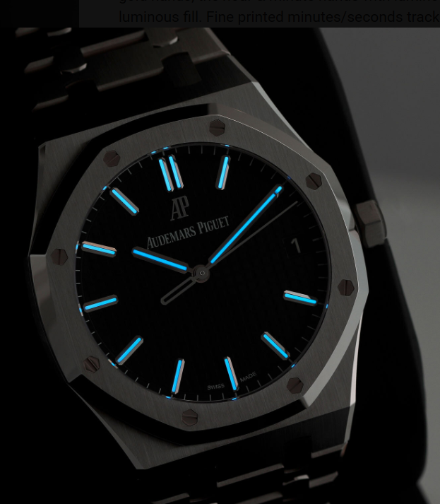 Audemars piguet Royal Oak 41mm-Swiss Stainless Steel Masterpiece [Replica]